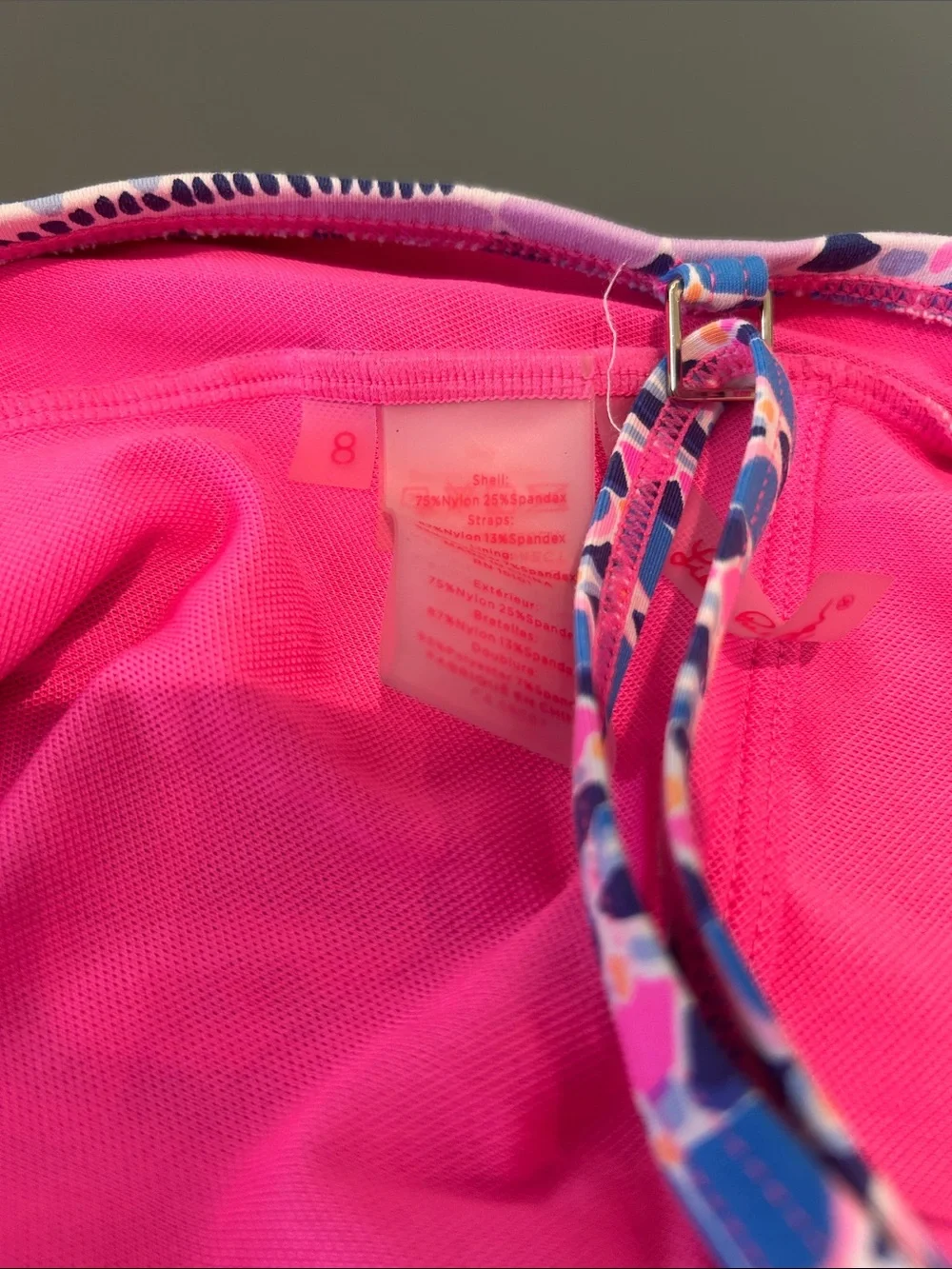Lilly Pulitzer Ester Swimsuit Gently used!! Size 8 - Picture 7 of 7